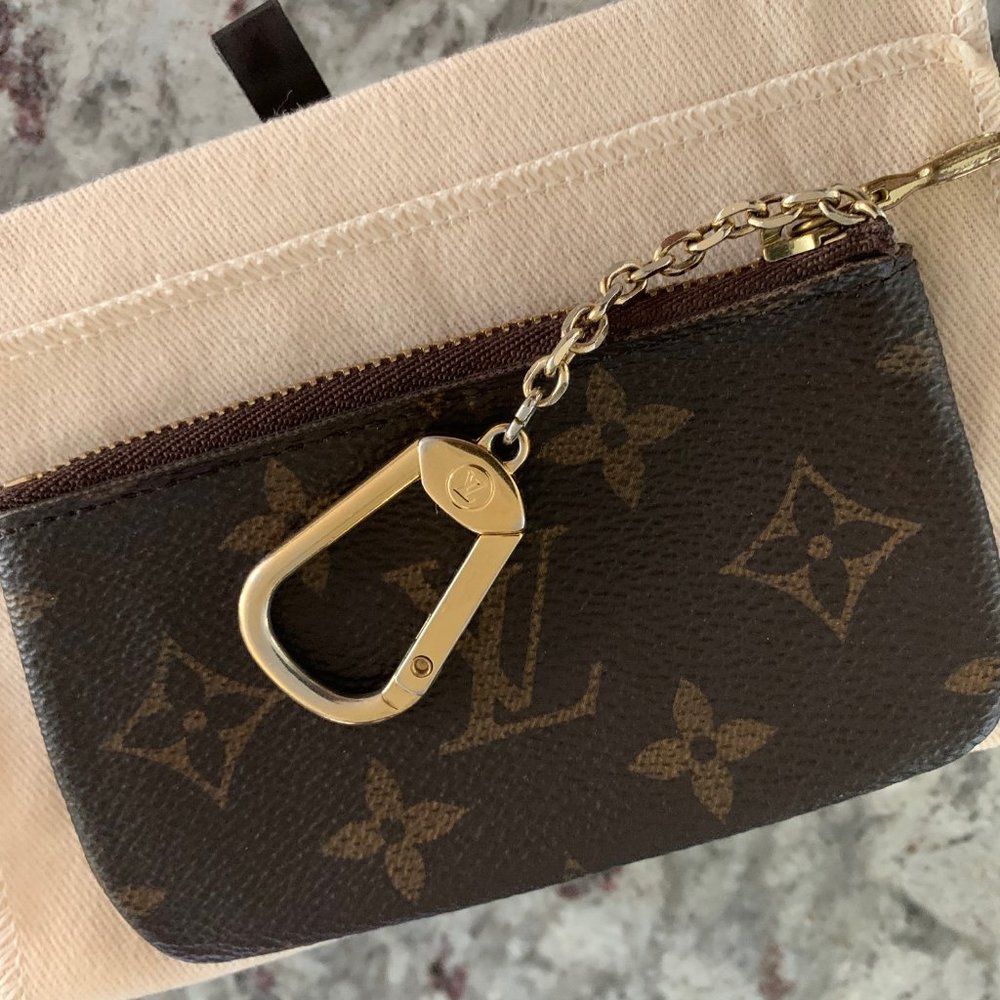 Louis Vuitton Key Chain Pouch Authentic